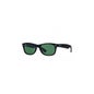 Lente Ray-Ban New Wayfarer Fosco Verde Clássico G-15 55mm