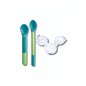 Mam Heat Sensitive Spoon & Cover Colher Sensível Neut 2 Unidades