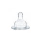 Nuby Comfort dentição de silicone de tetina 3 posições 1ud