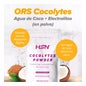 HSN ORS Cocolytes Agua de Coco + Electrolitos en Polvo Limón 500g