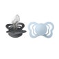 Babetes Supreme Pacifiers Tamanho 2 Iron-Baby Blue 2 peças