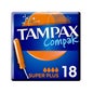 Tampax Compak Super Plus 18uds