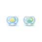 Philips Avent chupeta Ultra Air decorado formas azuis 0-6 meses menino 2uds