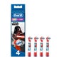 Oral-B Kids 3+ Star Wars Recarga Escova Elétrico 4 Unidades