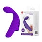 Pretty Love Gorgon Vibrador Dedo Recarregável Roxo 1 Unidade