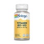Solaray Vitamina D3+K2 60caps
