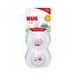 Nuk Star Chupeta Silicone Peppa Pig 0-6M 2 Unidades