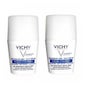 Vichy Dodorant Sem Sais de Alumínio Rollon 50ml conjunto de 2