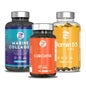 HN Pack Vitamina D3 365 caps + Colagénio 120 caps + Curcuma 90 caps