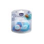 Chupeta anatômica de silicone Chicco ™ silicone 4m + azul 2uds