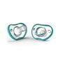 Beaba Nano Baby Soother Turquoise - 3M 2pcs