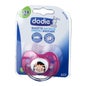 Dodie Pacifier +18 Meses Menina Silicone com Anel Nø37