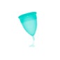 Stercup Copo Menstrual Fda Silicone T-S Aquamarine 1pc
