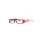 Nordic Vision model Orebro cor vermelho dioptria +3