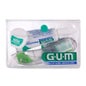 Kit de viagem da goma (Escova de dentes+Fio dental+Pasta de dentes+Pastas de dentes+Pickas macias) Kit de viagem