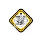 Identificação do capacete adesivo Silincode QR 1ud