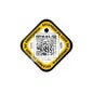 Identificação do capacete adesivo Silincode QR 1ud