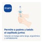 Mam Escova de Dentes Mamãe Escova de Treinamento para Aprendizagem 5+M Verde 1 U