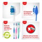 Colgate Zig Zag Escova de Dentes Média 3 Unidades
