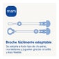 Broche de chupeta e capa protetora Mam Clip It! &amp; Cover Blue