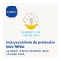Broche de chupeta e capa protetora Mam Clip It! &amp; Cover Blue