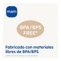 Broche de chupeta e capa protetora Mam Clip It! &amp; Cover Blue