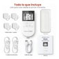 Boston Tech Eletroestimulador TENS EMS 5em1 Recarregável Branco