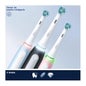 Oral-B Io3 Duo Matt Ice Escova Dentes Elét Azul Preto 2 Unidades