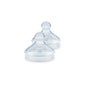 Nuk Teat Nature Sense 6-18 L Silicone 2 peças