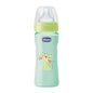 Chicco Beneser 250ml mamadeira verde