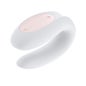 Satisfyer Double Joy com App White Gold & Pink 1pc