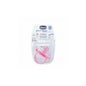 Chicco ™ anatômica macia silicone fisioterapia +12 Meses 1 rosa