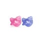 Chicco Chupete Todo Silicona Rosa/morado +12m, 2 Unds
