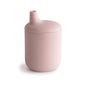 Mushie Baby Silicone Sippy Cup Blush Pink 1 Unidad