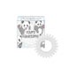 Invisibobble Blanco Transparente Pequeño