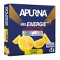 Apurna Gel Energético Limón Cafeína 5x35g