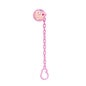 Suavinex Pacifier Clip Round Pink Biscuit 1 Unidade
