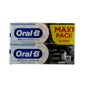 Oral-B Luxe Charbon 3D White Advanced Pasta Dentes 2x75ml