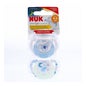 Nuk Starlight Soothers Dia e Noite 0-6 Meses 2 peças