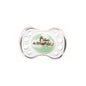 Dodie Pacifier 2ª Idade Duo Night Silicone sem anel Nø36, cor aleatória