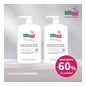 Sebamed Emulsión sin Jabón Gel de Baño con Aceite de Oliva 2x750 ml