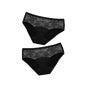 FreeU Pack Braga Menstrual Bambú Colette Negro Talla XL 2uds