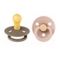 Bibs Chupetes Dark Oak Blush Tamanho 2 pcs 2 pcs