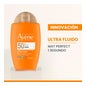 Protetor solar Avène FPS50+ fluido perfeito com cor 50ml