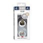 Bibs Pack Chupetas Látex Noturnos 0-6m Azul Cinza T1 2 Unidades
