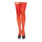 Leg Avenue Red Pantyhose With Wide Lace Plus Size 1ud