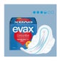 Asas de algodão Evax Normal Plus Compresa 28 Unidades