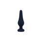 Plug Anal Intenso Pipo S Silicone Preto 9,8cm 1 peça