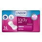 Lindor Lady Pad Extra Pads 14 unidades