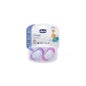 Chicco ™ pacio physio chupeta tetina de látex azul anatômica 6-12 meses 2uds